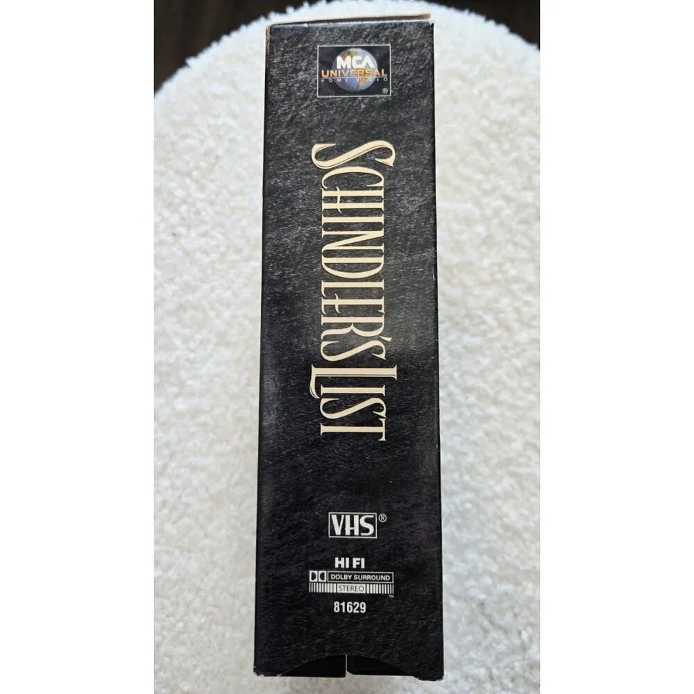 Schindlers List (VHS, 1997, 2-Tape Set)